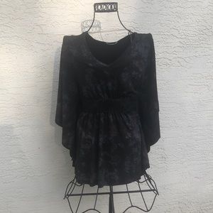 Warehouse One Butterfly Sleeve Top